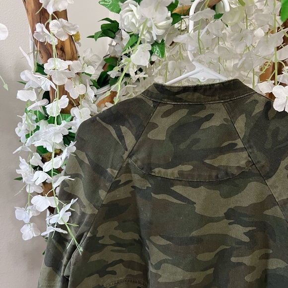 Kut from the Kloth Green Camo Bomber Jacket - Picture 9 of 9